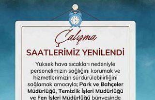 Nazilli Belediyesi’nden sıcak hava tedbiri