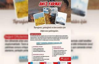 Niğde’de ’anız yakmayın’ uyarısı
