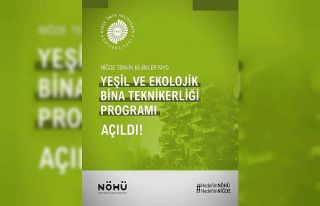 NÖHÜ’de ’Yeşil ve Ekolojik Bina Teknikerliği...
