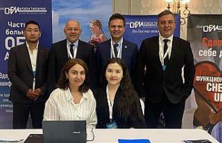 OFM Hastanesi, Kazakistan’daki sağlık fuarında...