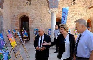 Öğrencilerin özgün çalışmaları Gökmedrese’de...