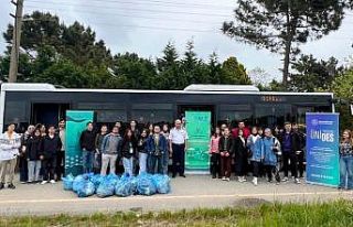 Önce doğayı temizlediler sonra tadını çıkardılar
