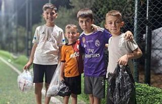 Önce temizlik, sonra maç