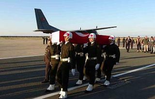 Ordulu şehidin naaşı memleketine getirildi