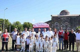 Ordu’nun sakin şehrinde 46 çocuk için toplu sünnet...