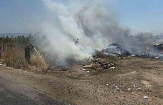 Orhangazi’de otluk alandaki yangın büyümeden...