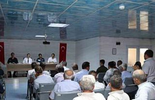 Orman yangınları riskini azaltmak için toplandılar