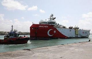 Oruç Reis vatana dönüş yaptı