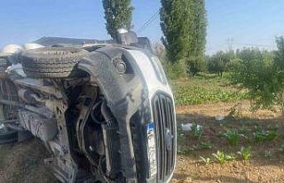 Otomobil ile kamyon çarpıştı: 1 yaralı