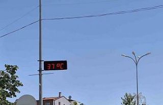 (ÖZEL) Bu ilçede termometreler 38 derecelere kadar...