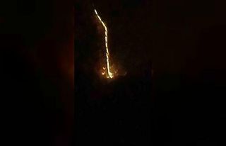 Pazaryeri semalarında gizemli ışık