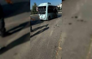 Pendik’te 2 minibüsün çarpıştığı kazada...