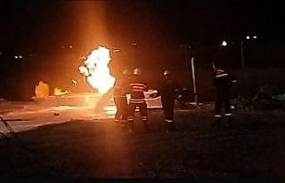 Petrol kuyusundaki yangında ağır yaralanan 4 kişi...