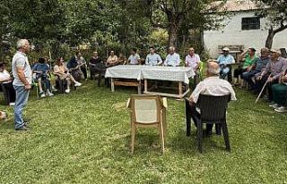 Pülümür Kaymakamı Çolak, köy ziyaretlerini sürdürüyor