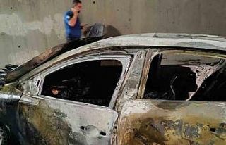 Sabiha Gökçen Havalimanı Tüneli’nde otomobil...