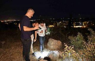 Sağlık ekiplerinden kaçan genç kız yarı baygın...