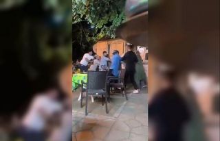 Sahilde kadınlar birbirine girdi