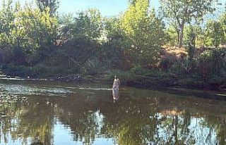 Sakarya Nehri’ne giren iki çocuk suda kayboldu