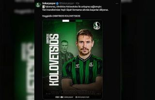 Sakaryaspor Dimitrios Kolovetsios’ı kadrosuna kattı