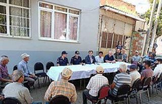 Salihli’de yangın alarmı