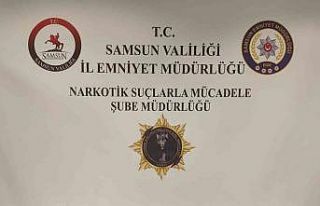 Samsun’da 7 bin 336 adet sentetik ecza ele geçirildi