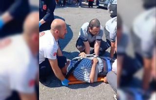 Samsun’da otomobilin çarptığı yaşlı adam yaralandı