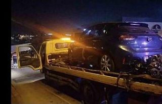 Sancaktepe’de kontrolden çıkan otomobil fabrika...