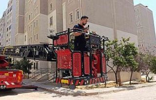 Şanlıurfa’da itfaiyeden güvercin kurtarma operasyonu