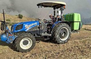 Sarıgöl’de orman yangını başladı