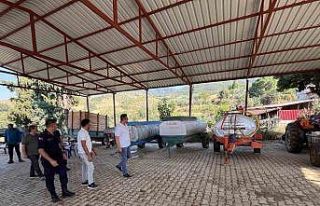 Sarıgöl’de orman yangınlarına karşı önlem...