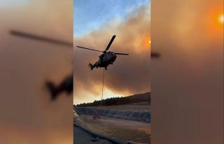 Şarköy’de zamanla yarış: Helikopterler yangınla...