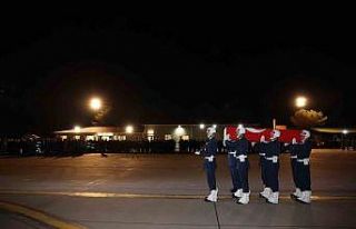 Şehit Ümit Üzüm’ün cenazesi Kayseri’ye getirildi