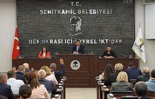 Şehitkamil Belediyesi Temmuz Ayı meclis toplantısı...