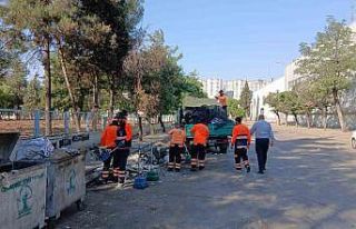 Şehitkamil’de temizlik seferberliği devam ediyor