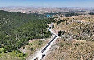 Selçuklu Belediyesi dış mahalle bağlantı yollarında...