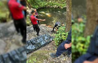 Serinlemek için girdiği şelalede boğuldu