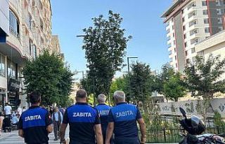 Siirt’te kaldırım işgallerine ceza