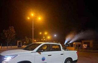 Siirt’te temizlik ve ilaçlama çalışmaları sürüyor