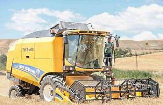 Sincan’da tahıl hasadı başladı