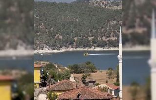 Sındırgı’da orman yangını