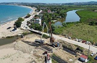 Sinop Akliman’daki köprüler çift yönlü olarak...