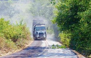 Sinop’ta asfalt çalışmaları