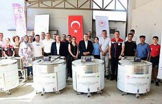 Sinop’ta süt üreticilerine destek