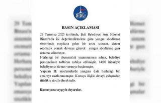 Şişli Kaymakamlığı Tapu Müdürlüğü’nde...