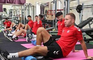 Sivasspor salonda çalıştı