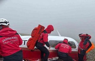 Sivrihisar’dan havalanıp Rize’ye giderken düşen...