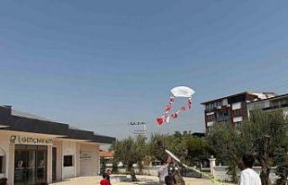 Soma’da uçurtmalar Filistin için havalandı