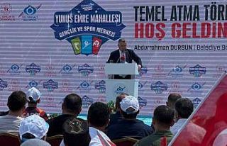 Sultangazi’de Gençlik ve Spor Merkezi’nin temeli...