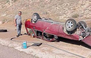 Takla atan Tofaş’ta ki 5 kişi yaralandı