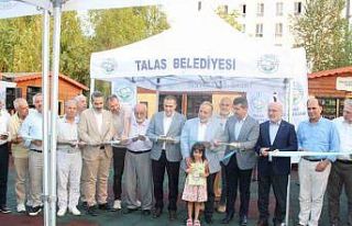 Talas’ta Sahaflar Çarşısı açıldı